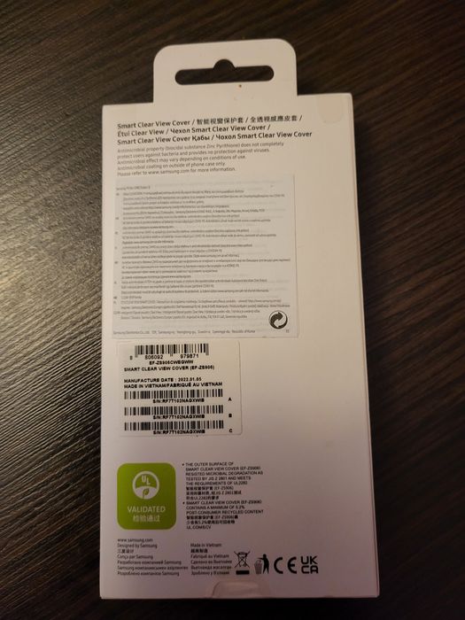 Smart ckear view cover samsung galaxy s22+