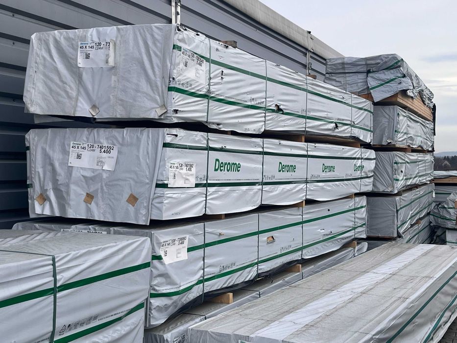 PROMOCJA Drewno Konstrukcyjne C24 45mm, suszone, strugane, certyfikat