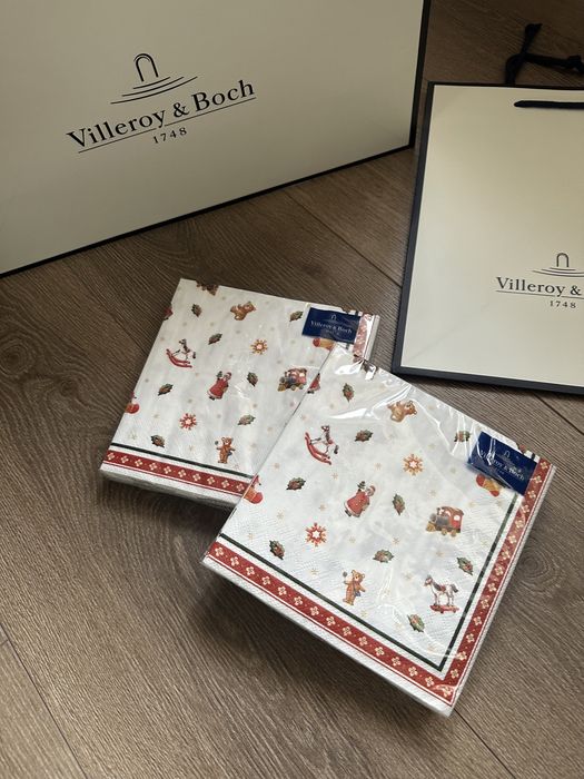 Villeroy & Boch serwetki śeiąteczne