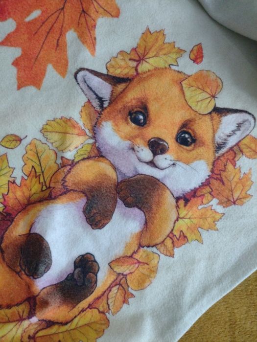 Duża chusta LISEK *polar*
Materi