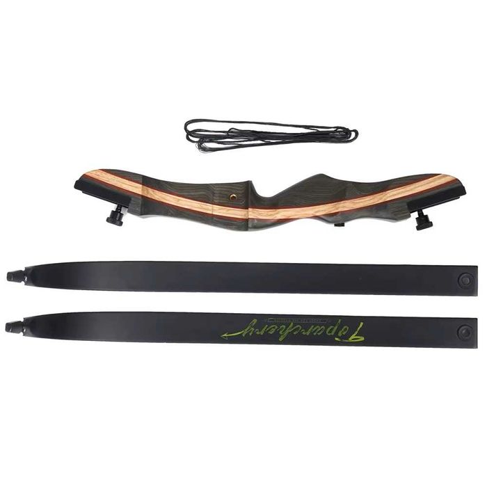 Arco recurvo 40lbs +06 Flechas (Kit completo)