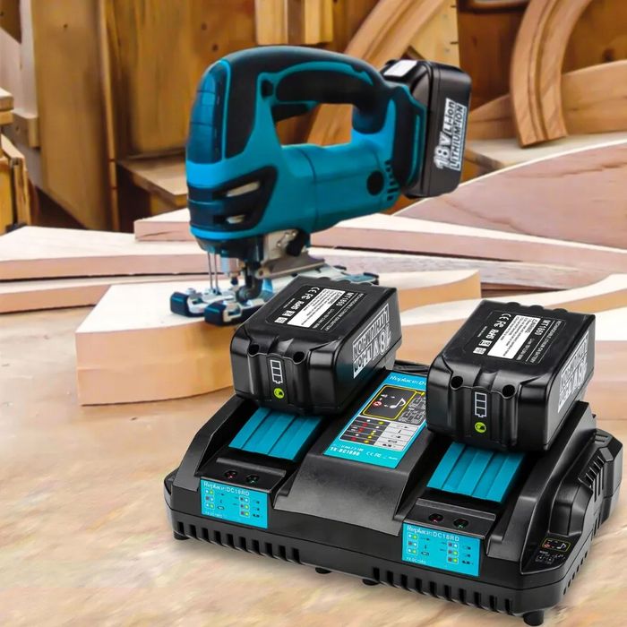 Ładowarka DualCharge Pro | do Makita 18V | 4A | 100–240V
