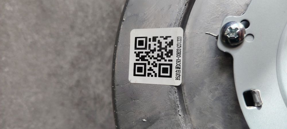 Kanał powietrzny wentylatora do pralko suszarki Samsung