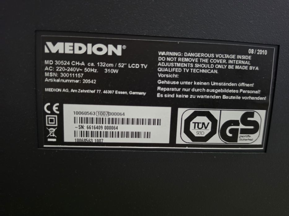 Telewizor Medion 52
