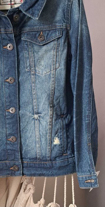 Okazja! Nowa! SUBLEVEL Denim Kurtka jeansowa XS (wg mnie S)