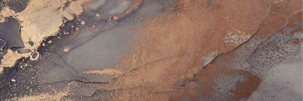 Płytka ścienna szklana dekor Mirror Liquide Stone 30x90 Castorama