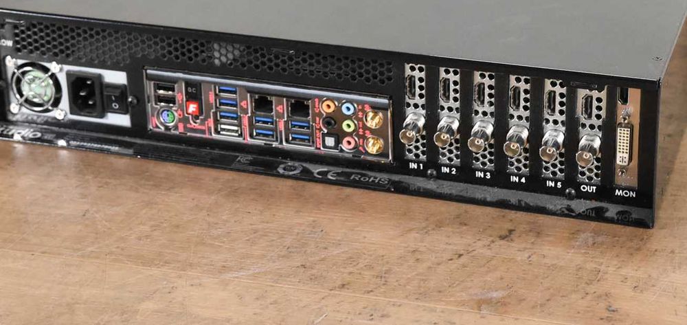 Livestream Studio HD51 (Intel Core i7, 1TB SSD) Switcher p/ 5 Cameras