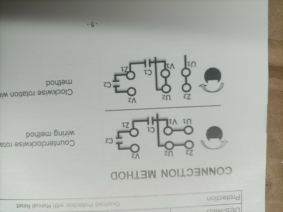 Motor elétrico monofásico novo