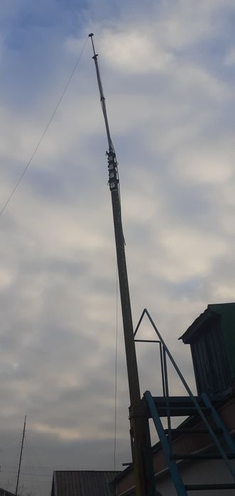 Телескопическая мачта 19м