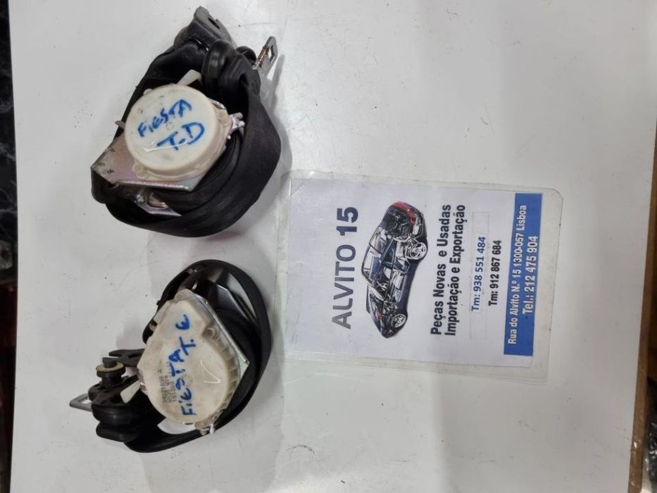 cintos Ford Fiesta   trás - esquerdo e direito 2010