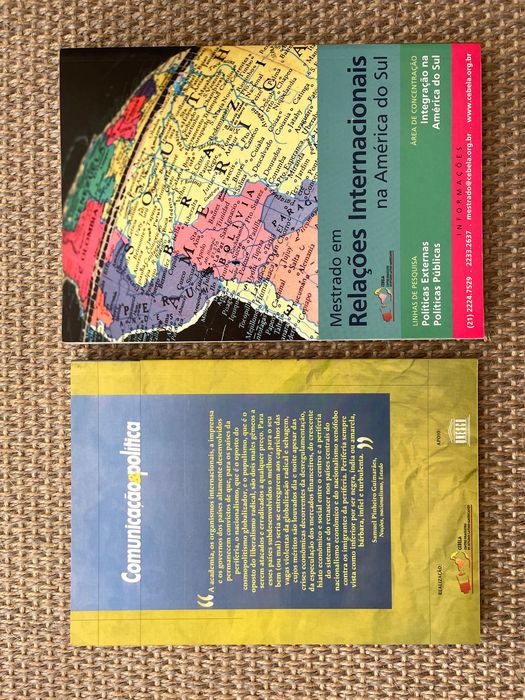 Revista Comunicação & Política (4 volumes)