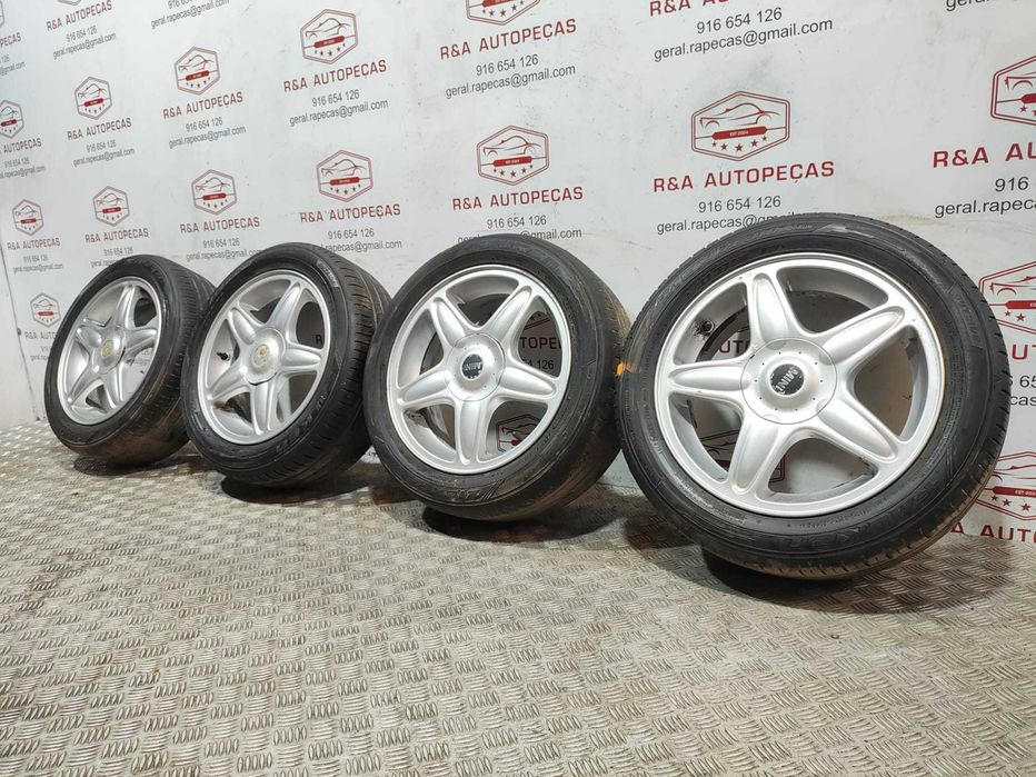 Conjunto Jantes R16 Mini Cooper R56 Original