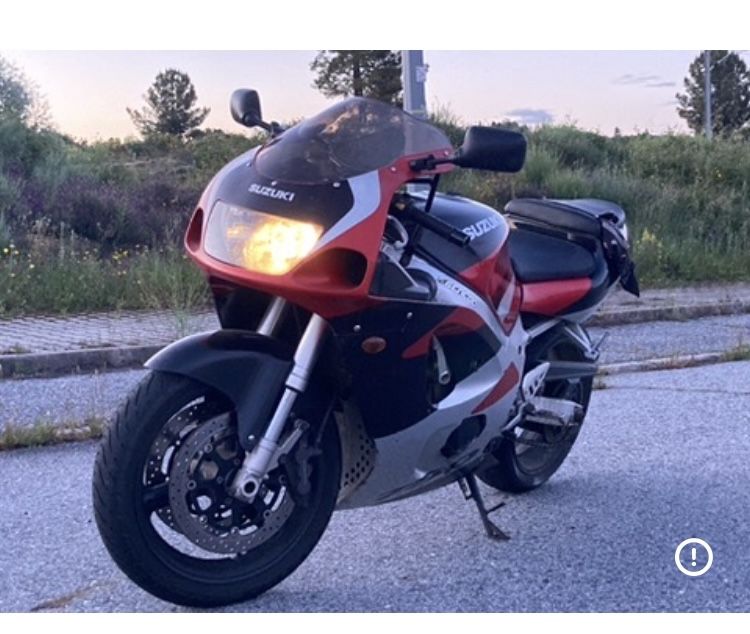 Gsxr 600 disponivel  ou TROCA