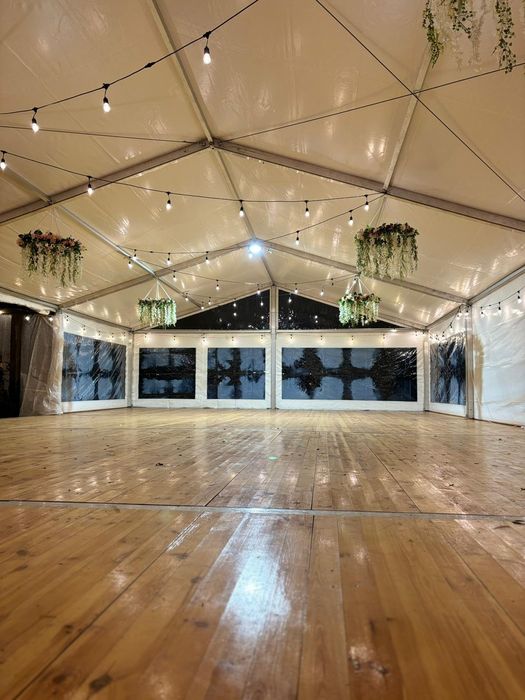 Wynajem - Hala namiotowa, namioty, stoly, krzesła