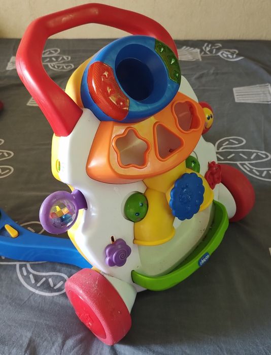 Ходунці каталка ігровий центр chicco 3 в 1