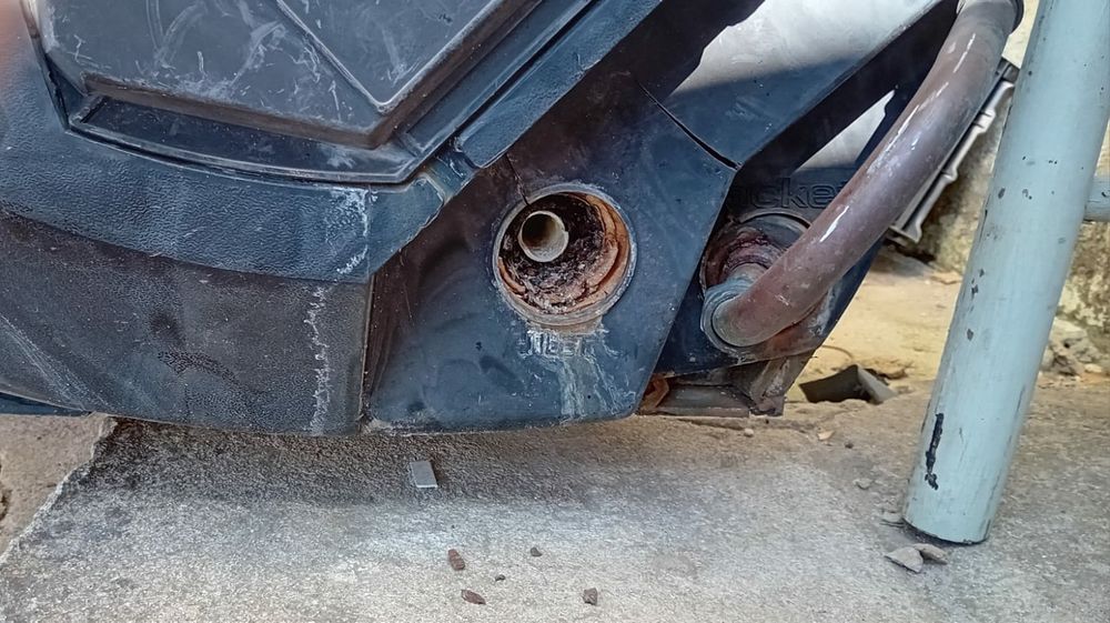 Depósito de água para sistema termosifão com painéis solares