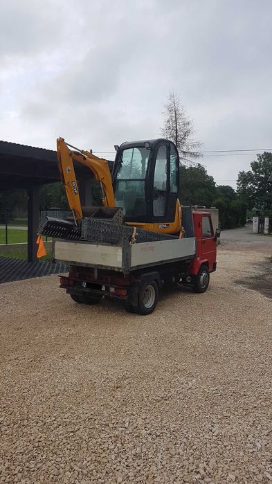 Minikoparka , koparka , Usługi Minikoparką , Transport 3,5t