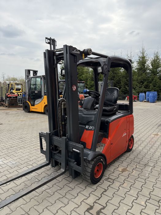 Wózek widłowy Linde E20 Triplex maszt