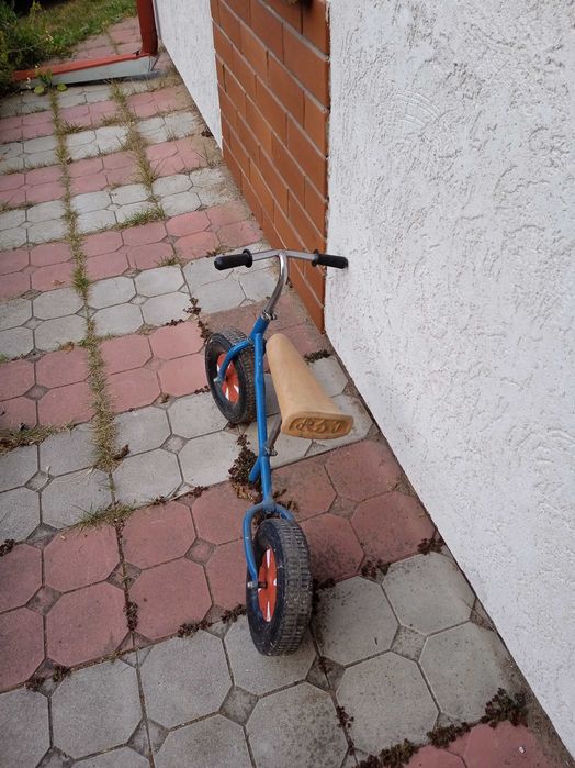 wyjątkowy, ręcznie robiony rowerek biegowy dla malucha