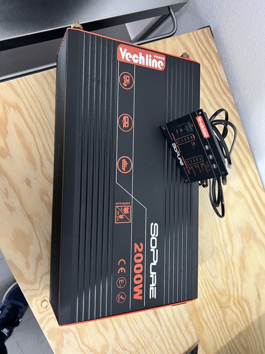 Inversor Onda Pura 2.000W Vechline - NOVO