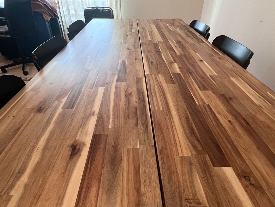 Mesa de jantar Skogsta com ou sem cadeiras