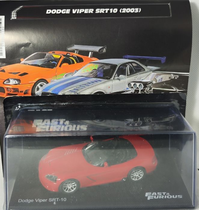 Model auta Dodge Viper SRT 10  1:43 Deagostini Szybcy i Wściekli Fast and Furious OKAZJA