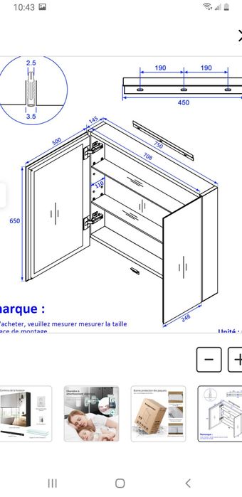 Szafka łazienkowa NOWA