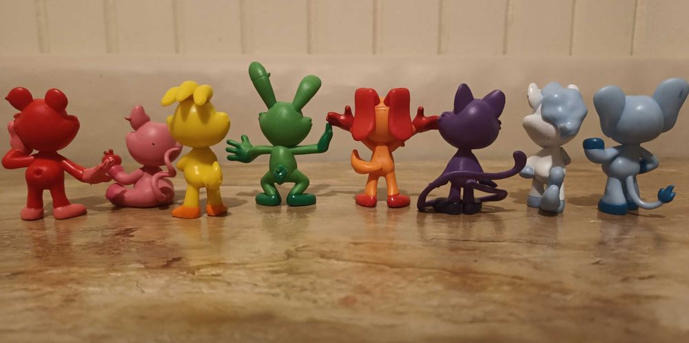 Figurki Smiling Criters z Poppy PlayTime zestaw