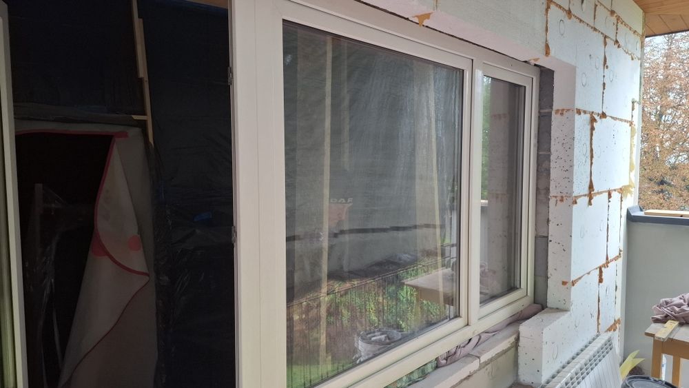 Okno pcv urzywane 208x143