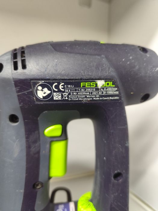 Festool C18 шуруповерт Фестул оригінал