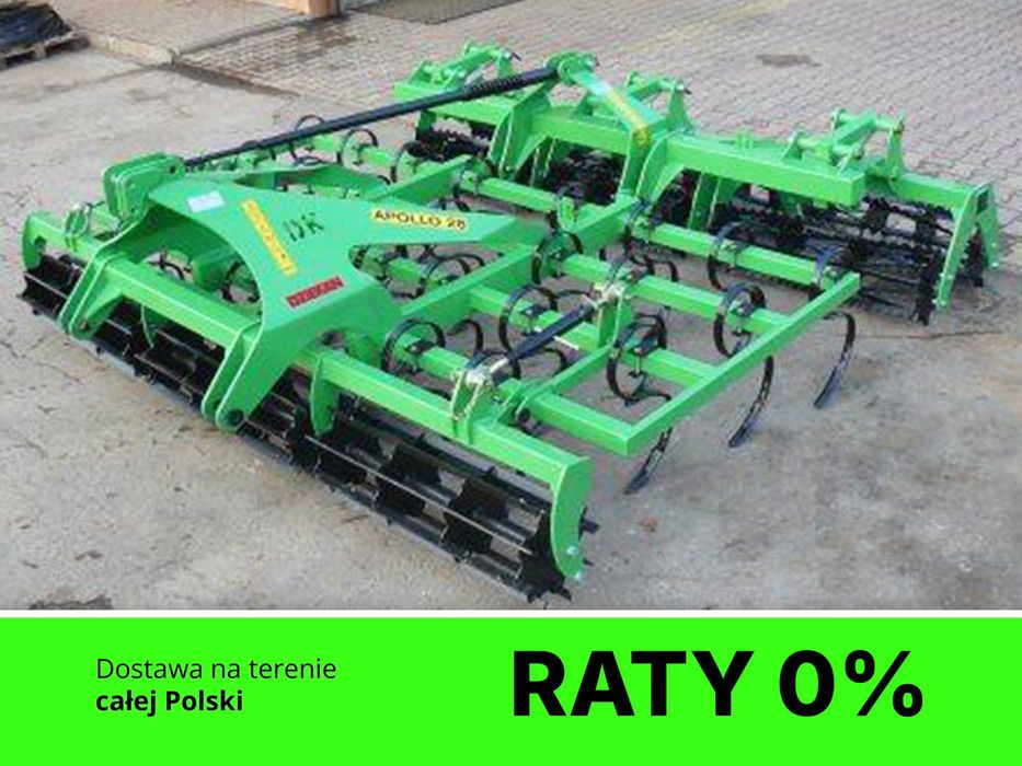 Agregat uprawowy APOLLO z wałkiem z przodu