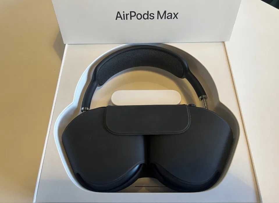 Air pods max - czarne, nowe