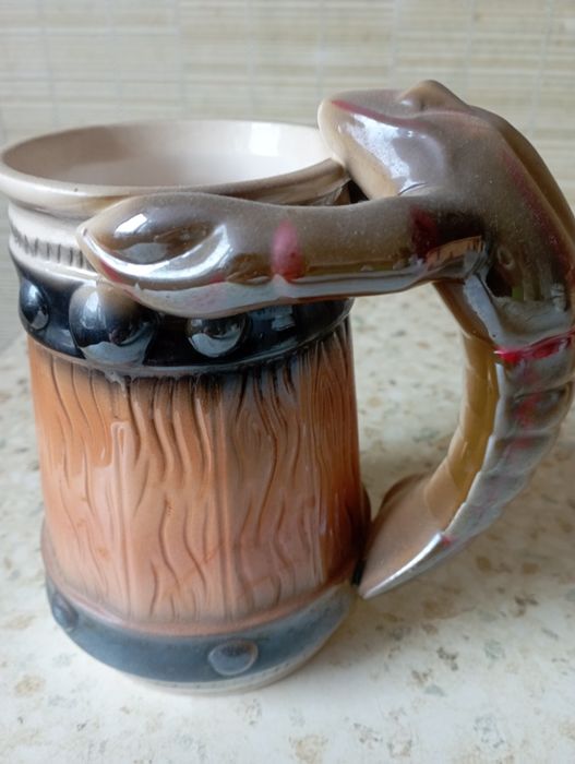 Кружка пивна керамічна