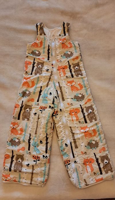 Kombinezon śpiworek z nogawkami do spania r.110