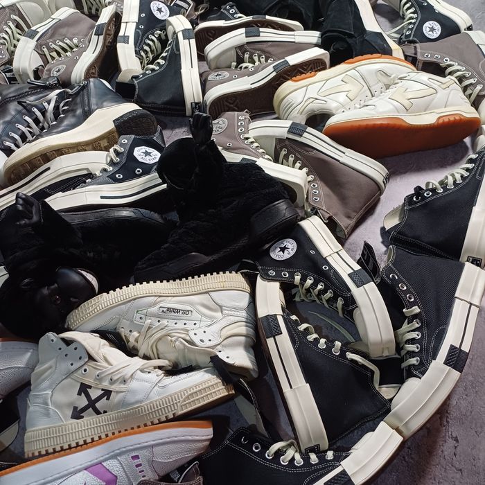 Converse x rick owens  turbodrk