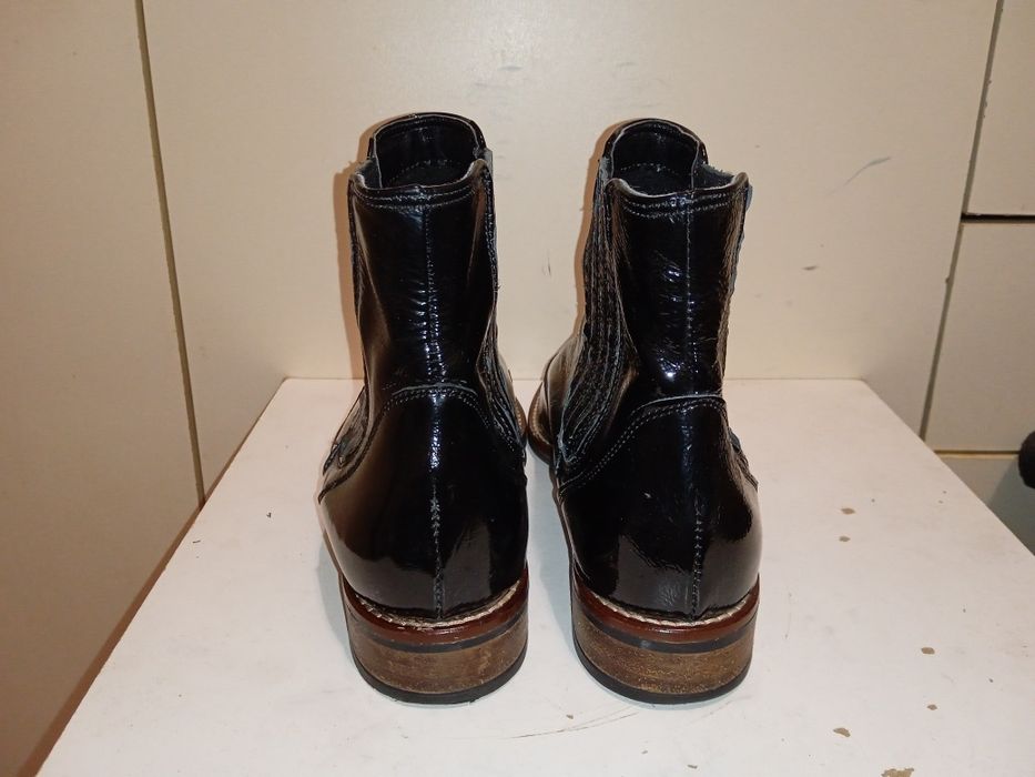 Брендові шкіряні теплі Челсі евро зима Roberto Santї Італія р.40,26