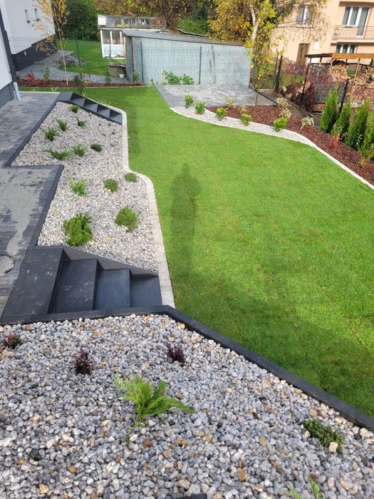 Projekty i Zakładanie ogrodów, systemy nawadniające, tarasy