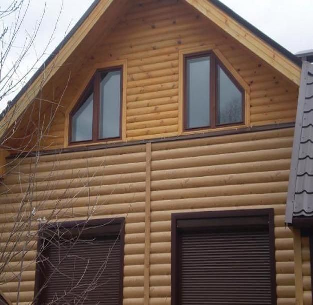 Дерев’яний Фальшбрус,Блок-хаус,Імітація бруса{від виробника)