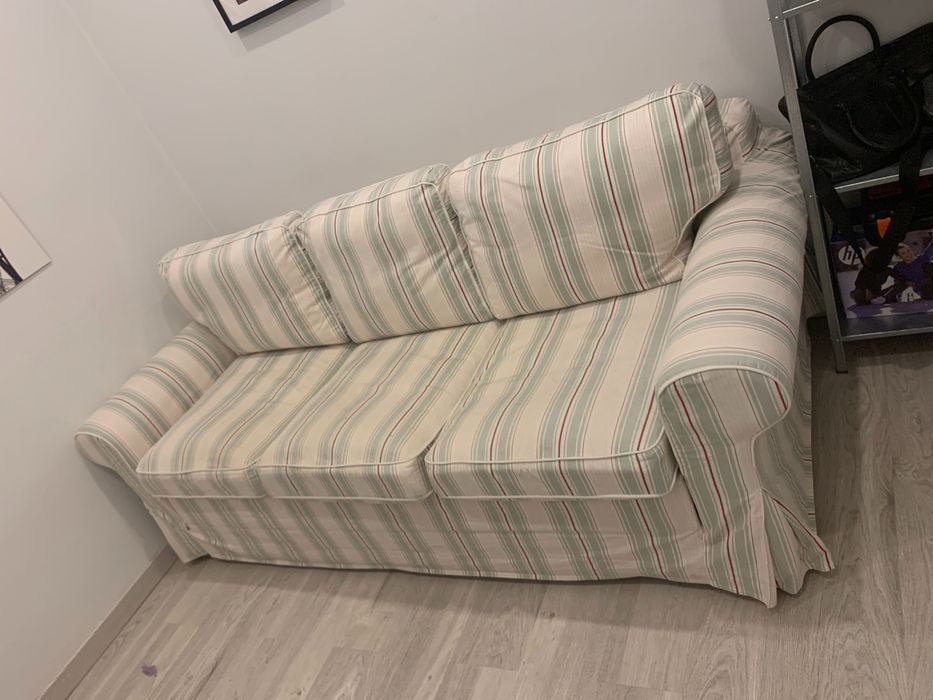 Sofa cama de 3 lugares Ikea EKTORP PIXBO Santo António • OLX Portugal