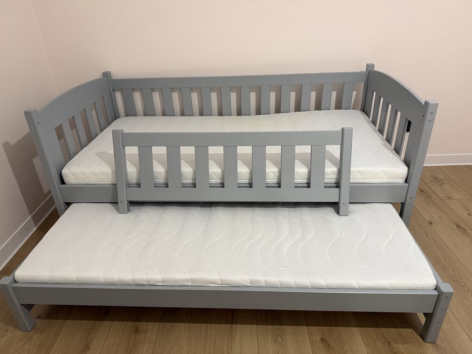Łóżeczko dzieciece podwójne model Amelka 80x160 Lano Meble