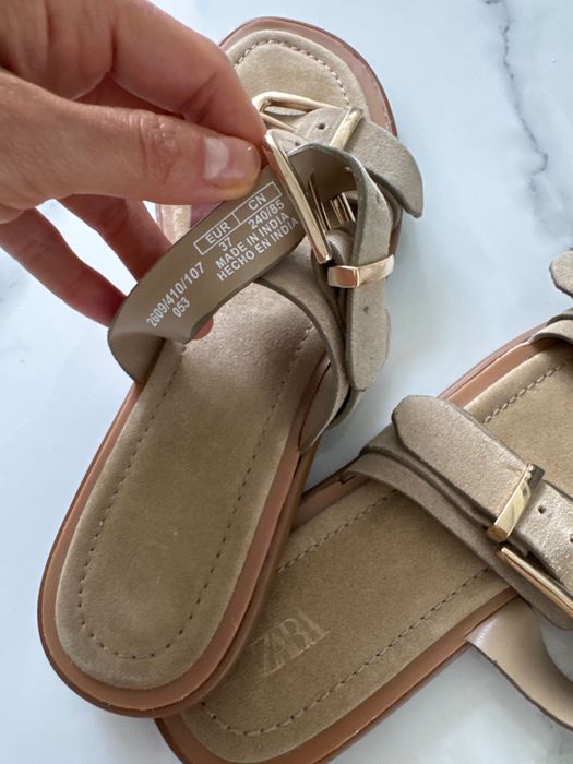 Шлёпанцы Zara 37р