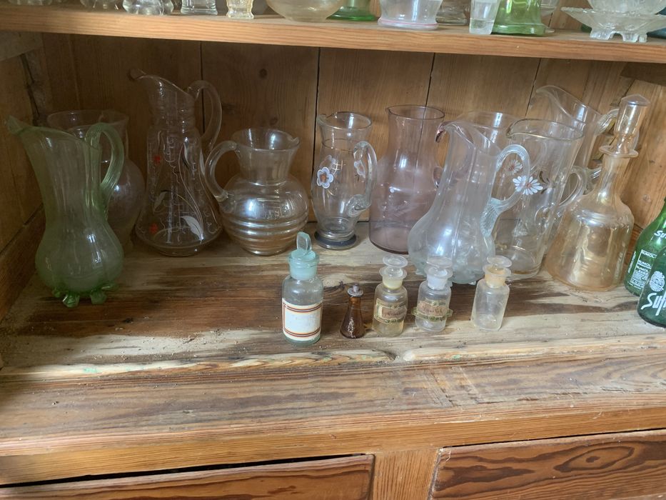 Vidro antigo variedade