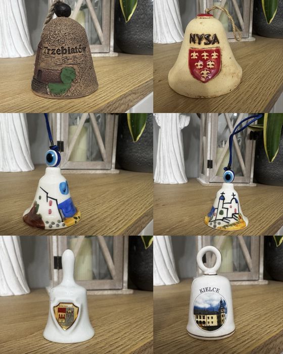 Dzwonki kolekcjonerskie 15 sztuk