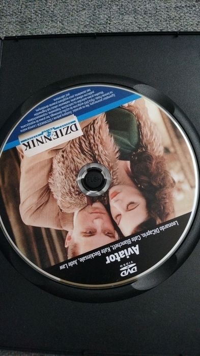 Film DVD Aviator, Leonardo DiCaprio, wydanie z Gazety Dziennik