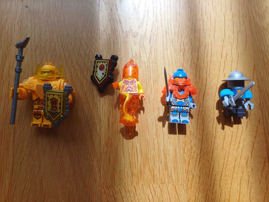 zestaw figurek lego nexo knights - można kupować oddzielnie