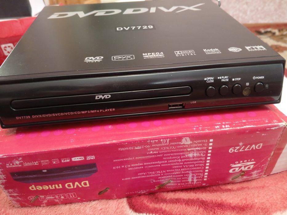 DVD плеєр DV7729 usb