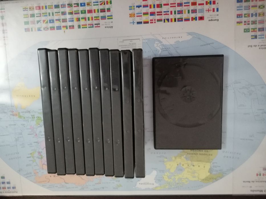 Caixas Arquivadores DVD'S +200 Unidades