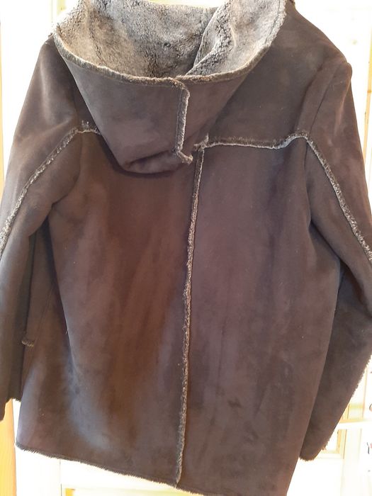 Casaco Pele Preto 38 L - Excelente Estado