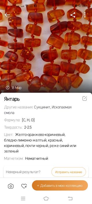 Янтарні буси СССР