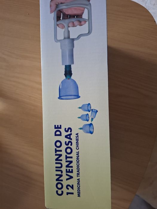 Conjunto de 12 ventosas de Medicina Tradicional Chinesa - fisioterapia